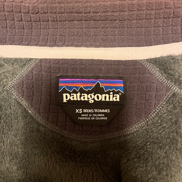 Patagonia R2 fleece jacket dark grey x-small - Picture 2 of 6